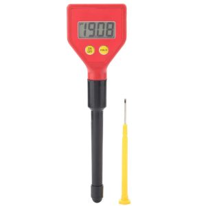 PH Meter with backlit display